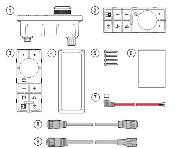 Raymarine M132-M232 Joystick Control Unit - A80510 - Hudson Marine Raymarine M132-M232 Joystick Control Unit - A80510 - Hudson Marine